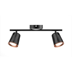 Kinkiet Zewnętrzny Oprawa Listwa Sufitowa V-Tac 10W Led Czarna Vt-812 3000K 960Lm 3 Lata Gwarancji