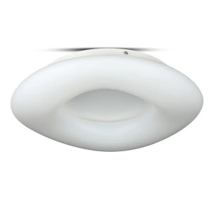 Kinkiet Zewnętrzny Oprawa Led V-Tac 80W Oprawa Sufitowa Owal Zmiana Barwy 75Cm Ściemnianie Biały Vt-7752 2700K-6400K 7300Lm 3 Lata Gwarancji