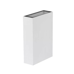 Kinkiet Zewnętrzny Oprawa Góra Dół V-Tac 4W Led Biała Ip65 Vt-844 3000K 400Lm