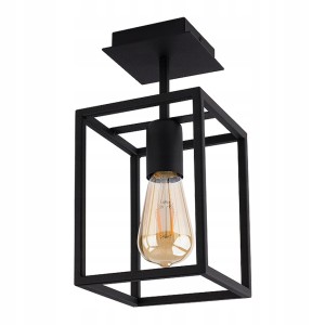 Lampa sufitowa CRATE I 1xE27 czarna 9045 Nowodvorski