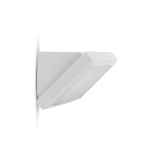 Kinkiet Zewnętrzny Oprawa Ścienna V-Tac 12W Led Ukośna Biała Ip65 Vt-8054 4000K 1250Lm