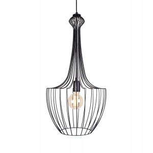 Lampa wisząca Luksor S czarny 1 pkt E27 - Nowodvorski