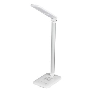 Lampka Biurkowa V-TAC 7W 3w1 Indukcja Zmiana Barwy Biała VT-1027 2700K-6500K 400lm