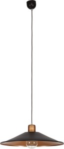 Lampa wisząca Garret M czekoladowy 1 pkt E27 - Nowodvorski