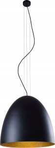 Lampa wisząca EGG L 5xE27 czarna 9024 Nowodvorski