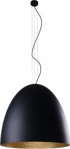 Lampa wisząca EGG XL 7xE27 czarna 9026 Nowodvorski