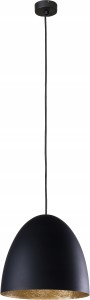 Lampa wisząca Egg M czarny 1 pkt E27 - Nowodvorski