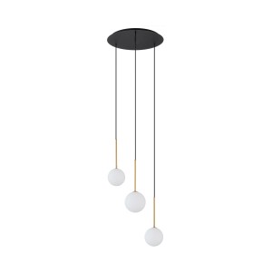 Lampa wisząca Karo czarny 3 pkt G9 - Nowodvorski