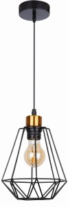 Lampa wisząca czarny/złoty 0x 31-06189 - Candellux Lighting