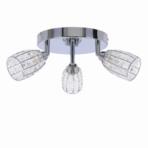 Lampa sufitowa chromowy + bezbarwny 3xG9 98-13408 - Candellux Lighting