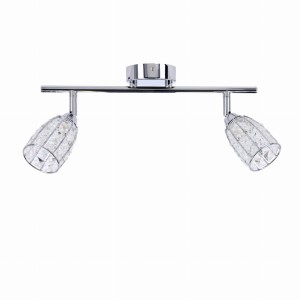 Lampa sufitowa chromowy + bezbarwny 2xG9 92-13392 - Candellux Lighting