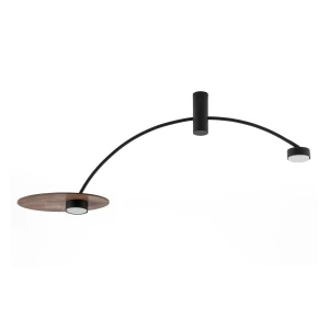 Lampa sufitowa HEFT 12W czarna 10356 Nowodvorski