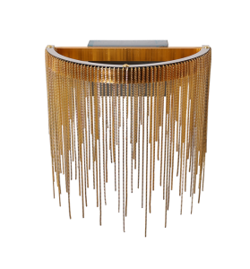 Fontanna GOLD Avenue KINKIET złote łańcuszki 29503