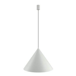 Lampa wisząca ZENITH L 1xGU10 jedwabisty szara 10872 Nowodvorski