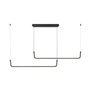 Oprawa Wisząca V-TAC 24W LED Czarna VT-7770 4000K 2500lm 2 Lata Gwarancji