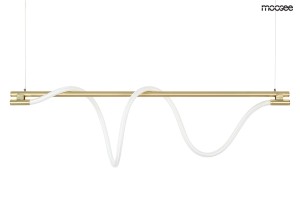 Lampa wisząca SERPIENTE 120 złota – Moosee