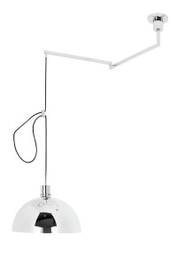 Lampa wisząca ROTA 360 srebrny chrom – Moosee