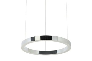 Lampa wisząca RING 40 srebrna – Moosee