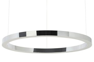Lampa wisząca RING 100 srebrna – Moosee