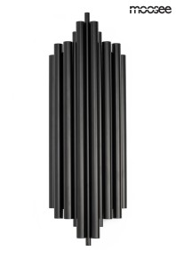 Moosee Lampa Ścienna Harmonic Black Czarna
