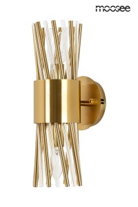 Moosee Lampa Ścienna Lorenzo Złota