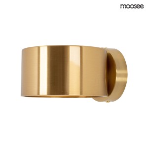 Moosee Lampa Ścienna Arro Złota