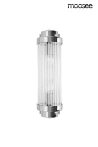 Moosee Lampa Ścienna Column 40 Srebrna