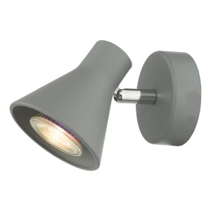 Kinkiet Diza Single Wall Spotlight Matt Grey
