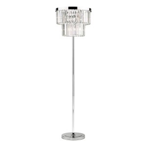 Lampa Podłogowa Angel 6 Light Polished Chrome Crystal