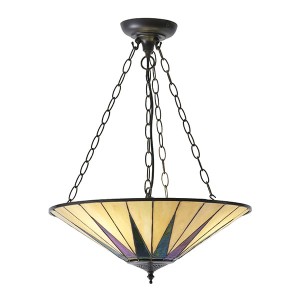 Lampa wisząca Interiors 70754 Szkło/Stal