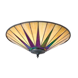 Lampa sufitowa Interiors 70240 Szkło/Stal