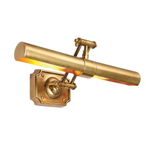 Lampa ścienna Interiors 69833 Mosiądz