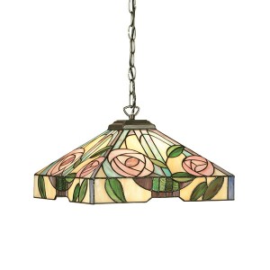 Lampa wisząca Interiors 64385 Szkło/Stal