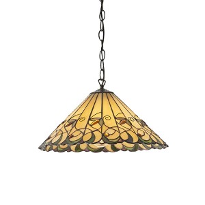 Lampa wisząca Interiors 64193 Szkło/Stal