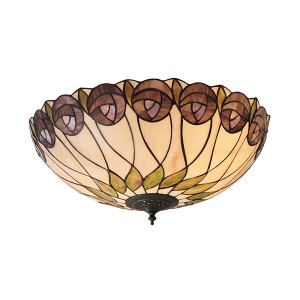 Lampa sufitowa Interiors 64173 Szkło/Stal