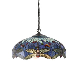 Lampa wisząca Interiors 64080 Szkło/Stal