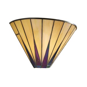Lampa ścienna Interiors 64046 Szkło/Stal