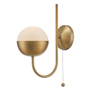 Andre Wall Light Aged Brass