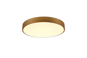 Lampa sufitowa Doha złoty i odcienie złota LED zintegrowany 641310208 - Trio