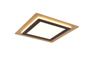 Lampa sufitowa Morgan czarny, złoty i odcienie złota LED zintegrowany 641510280 - Trio