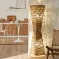 Lampa Podłogowa 130cm z Włókien Naturalnych Boho Abruzzo Carlotta 2x E27-światło.jpg