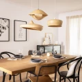 Lampa Wisząca Bambusowa Boho Abruzzo Elena E27-salon.jpg
