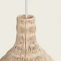 Lampa Wisząca Boho z Rattanu Abruzzo Flavia 30cm E27-góra.jpg