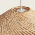 Lampa Wisząca Boho z Rattanu Towamba Abruzzo Giorgia 50cm E27-góra.jpg