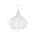 Lampa Wisząca Boho z Rattanu Abruzzo Lidia 37cm E27-miary.jpg