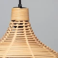 Lampa Wisząca Boho z Rattanu Abruzzo Lidia 37cm E27-góra.jpg
