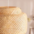 Lampa Wisząca Boho z Bambusa Abuzzo Livia 42cm E27-closeup.jpg