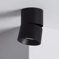 Lampa punktowa Czarna 7W Spot Led 2700-3200K Abruzzo Romeo-kąt.jpg