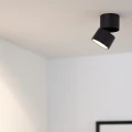 Lampa punktowa Czarna 7W Spot Led 4000-4500K Abruzzo Romeo-angle.jpg