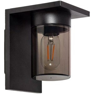 Kinkiet Zewnętrzny Czarny Klasyczny Abruzzo Pietro E27 17Cm